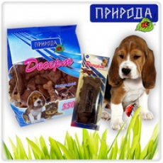 "Шоколадный" - десерт для собак всех пород в виде печенья. 550 гр